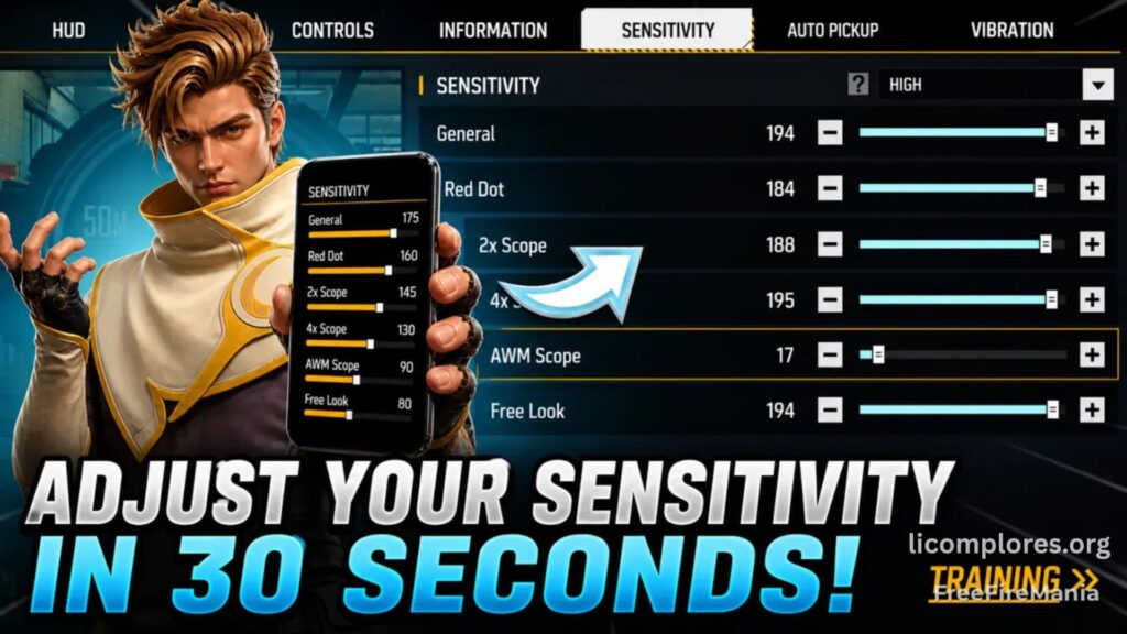 Best Free Fire Control Sensitivity Settings 2026 Best Free Fire Control Sensitivity Settings 2026